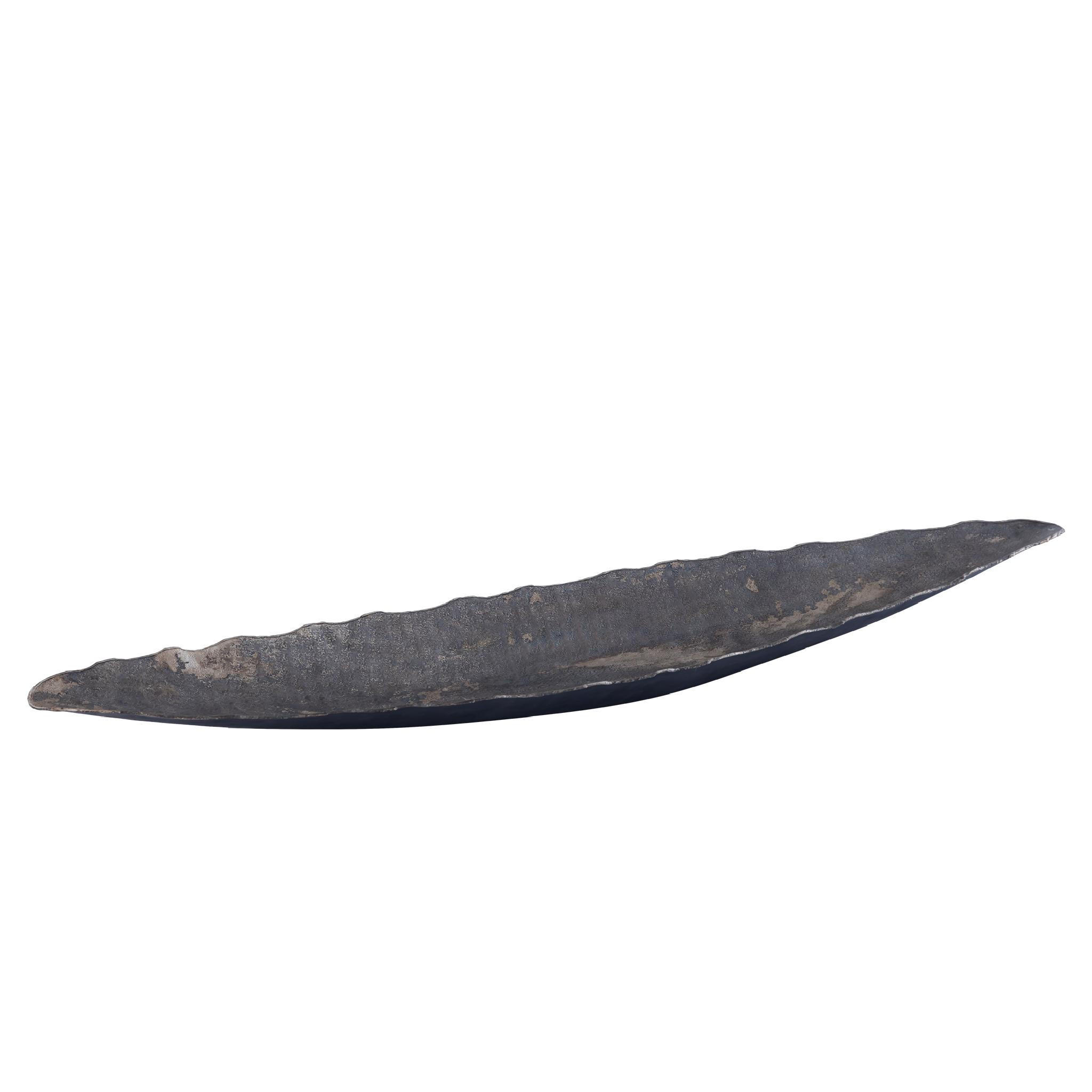 SCHALE Semin Silber 91/19.5/8.5cm - Silberfarben, Metall (8.5cm) - PTMD Collection