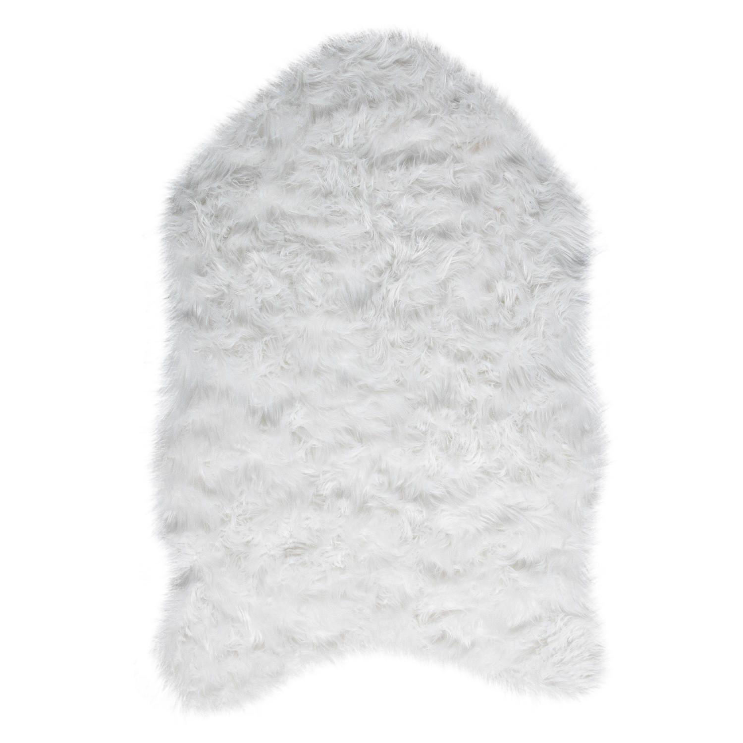 HOCHFLORTEPPICH 55/80 cm Playa 960 - Weiß, Textil (55/80cm) - Paco Home