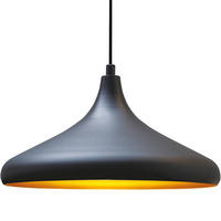 PENDELLEUCHTE Champion 35/20 - Schwarz, Metall (20/35/20cm) - Bamyum