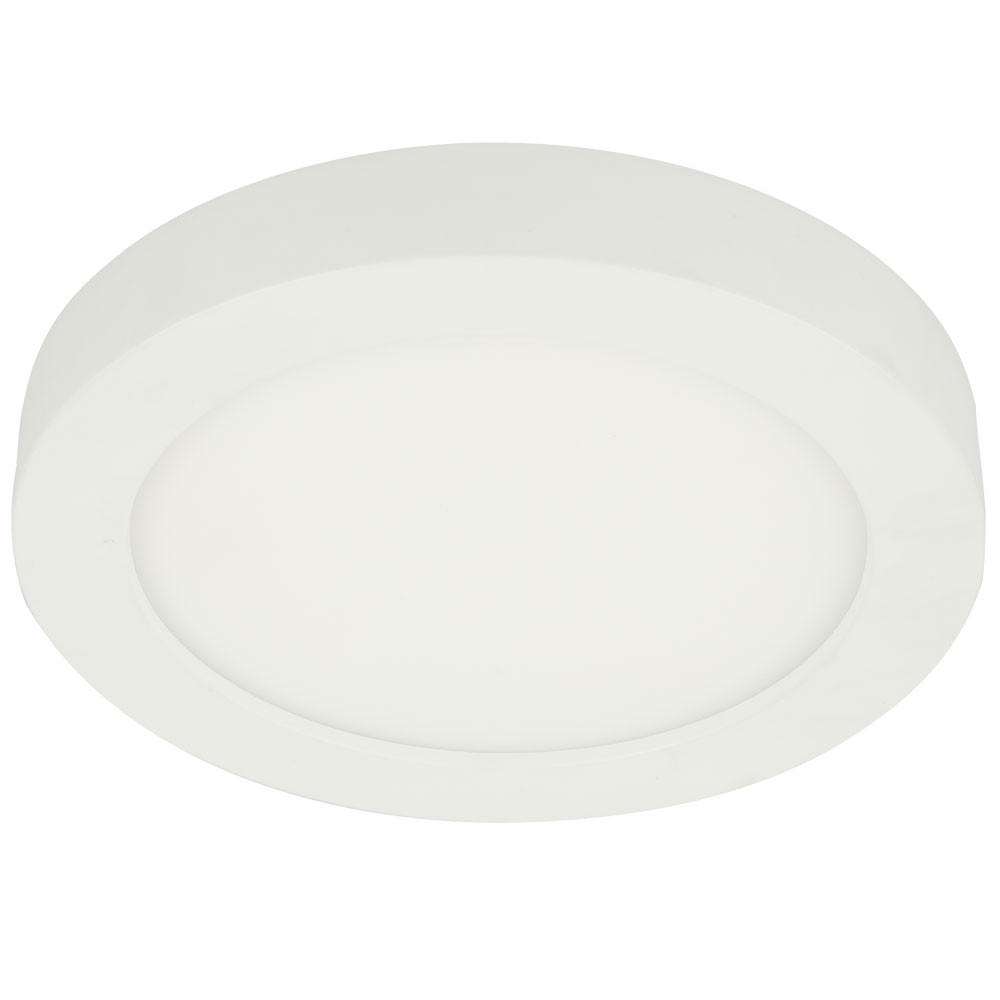 LED DECKENLEUCHTE Paula Weiß Kunststoff - Weiß, Kunststoff (24.5/24.5/3.5cm)