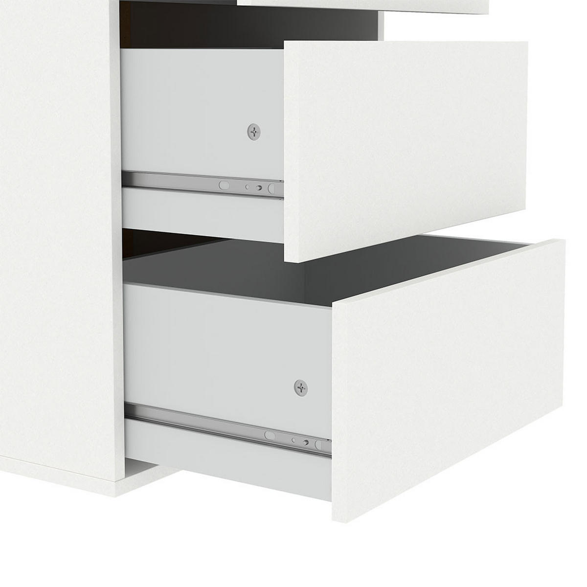 SCHUBLADENEINSATZ, Catania, Weiß, Holzwerkstoff, 71 x 40 x 51 cm - Weiß, Holzwerkstoff (71/51/40cm) - ebuy24