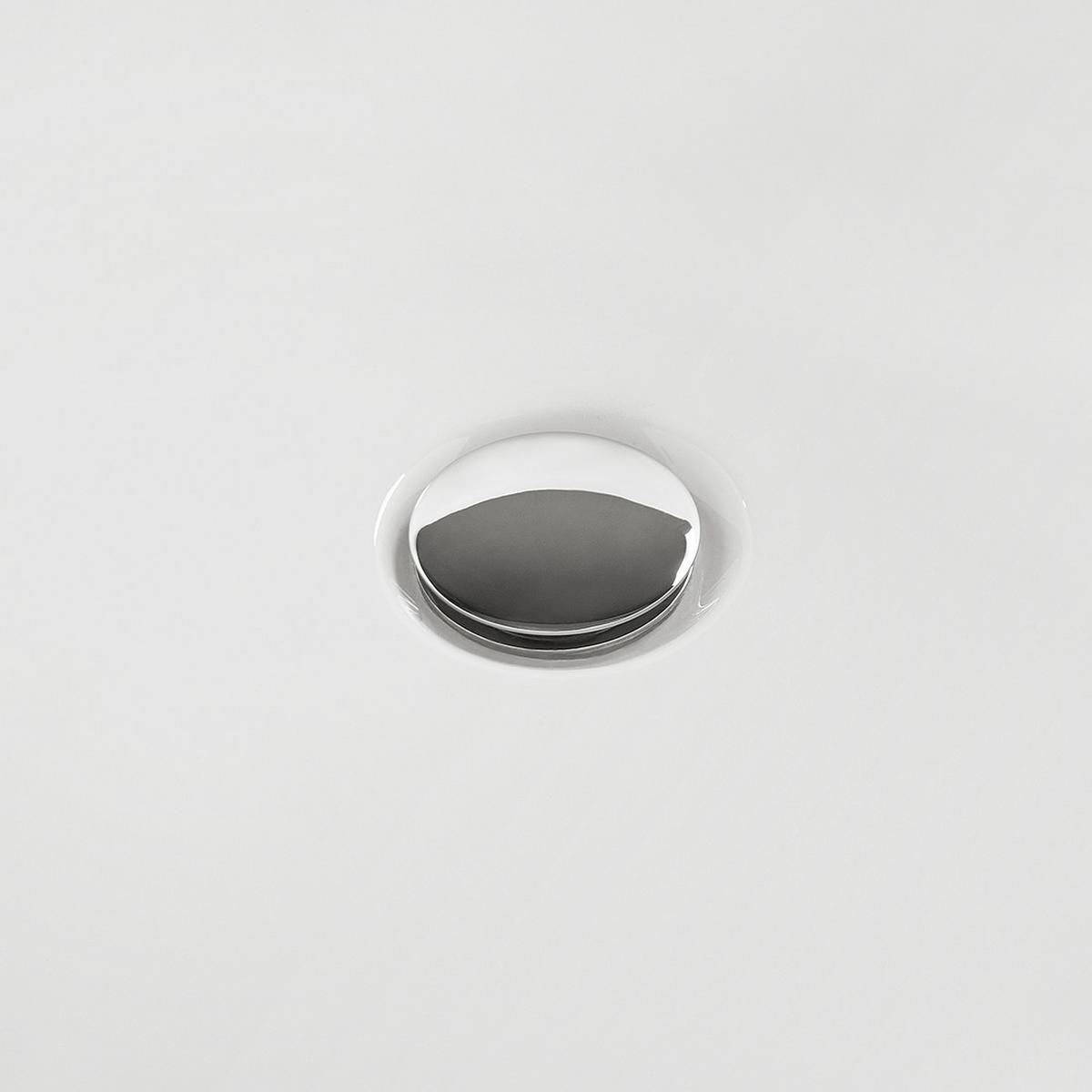 BADEWANNE FREISTEHEND 80x170x59 cm weiß Nevis - Weiß, Kunststoff (80/59/170cm) - Beliani