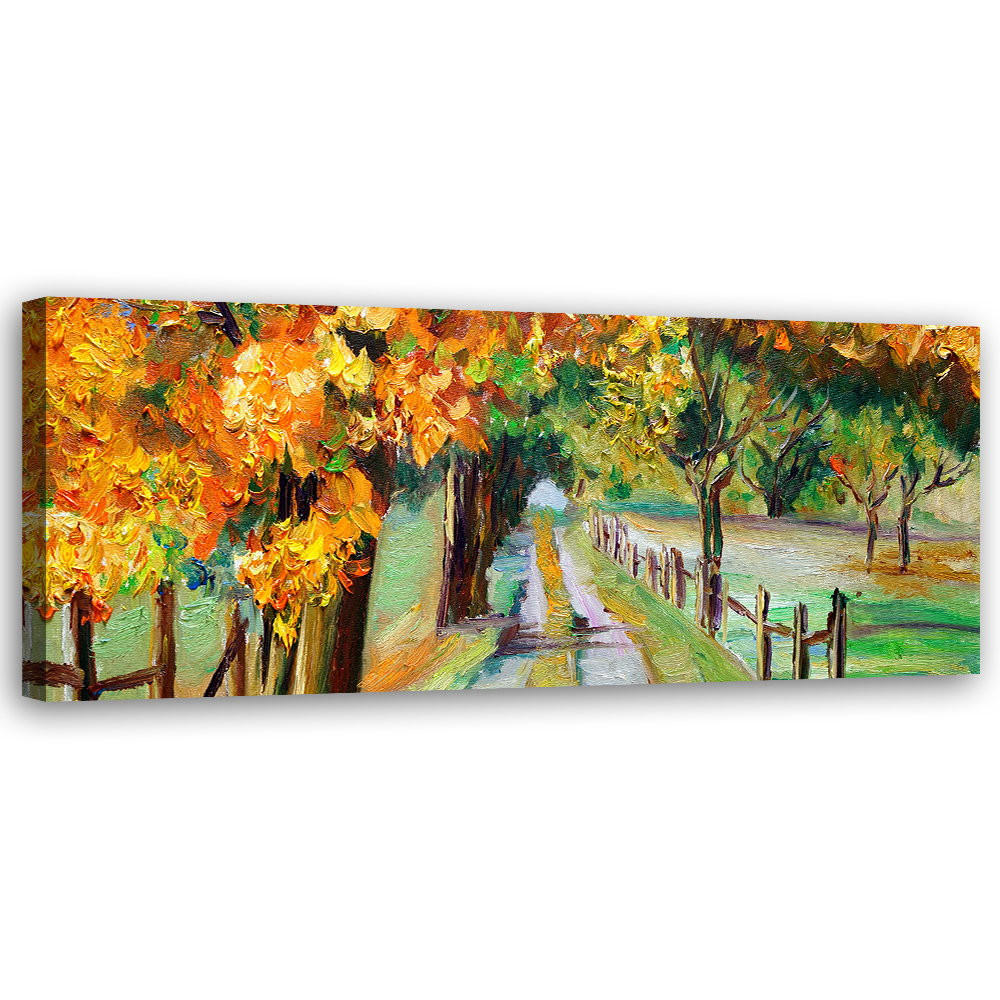 KUNSTDRUCK Gelb 150/50 cm - Gelb, Textil (150/50cm) - KUNSTLOFT