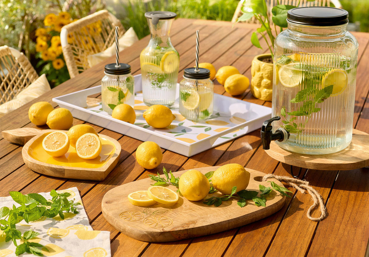 GLASBEHÄLTER Kitchen Essentials 3900 ml - Transparent, Glas (16/25/16cm) - ZELLER