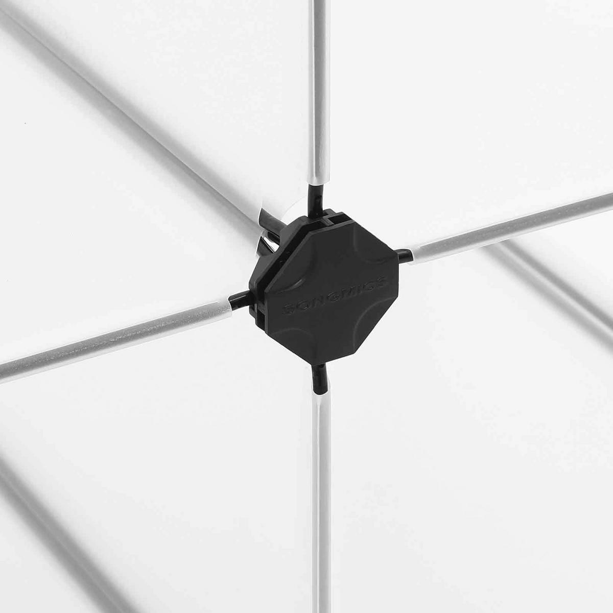 REGALSYSTEM - Weiß, Kunststoff (133/31/153cm) - Hansiro