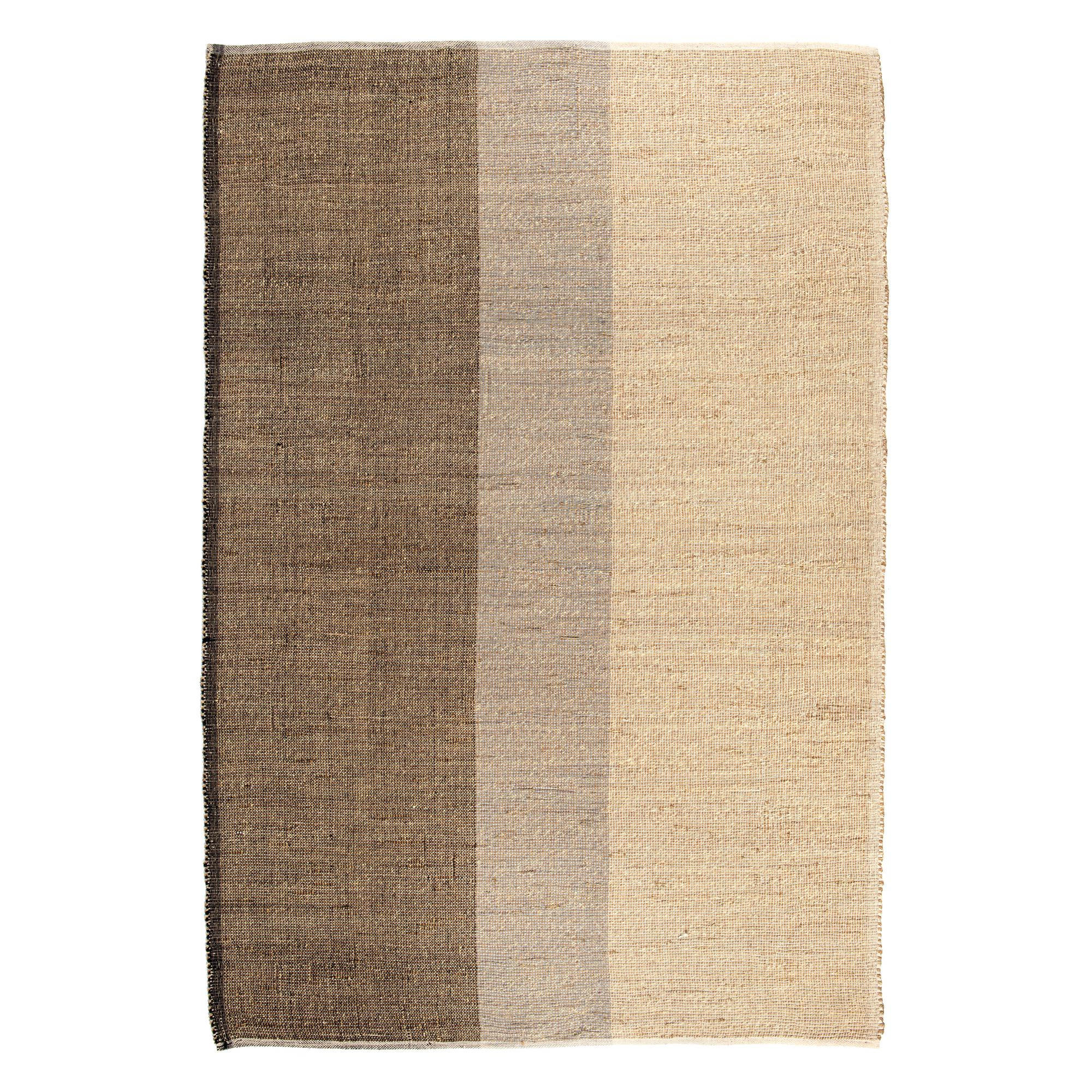 TEPPICH Karan carbonfarben 160 x 230 cm - Schwarz, Textil (160/230cm) - Vivaraise