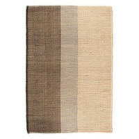 TEPPICH Karan carbonfarben 160 x 230 cm - Schwarz, Textil (160/230cm) - Vivaraise