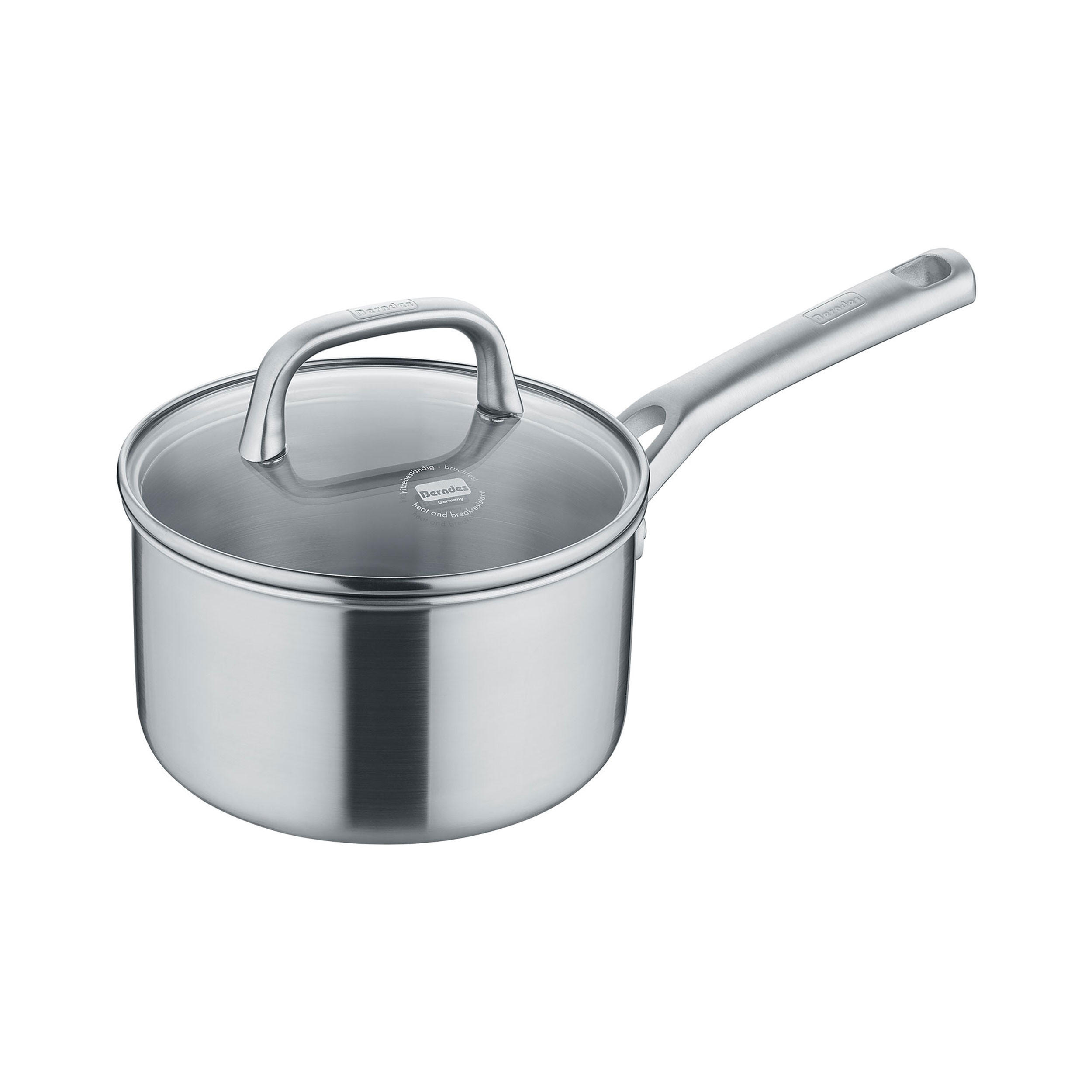 STIELTOPF Tricion Resist, Topf, Silber, 16 cm - Silberfarben, Metall (13.58/13.19/4.33cm) - Berndes