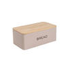 BROTKASTEN Kine taupe 30/18 cm - Taupe, Metall (18/12/30cm) - Homla