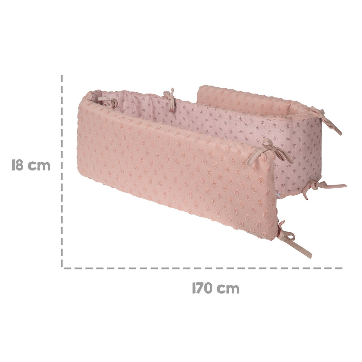 NESTCHEN Lil Planet rosa - Altrosa, Textil (170/4cm) - Roba