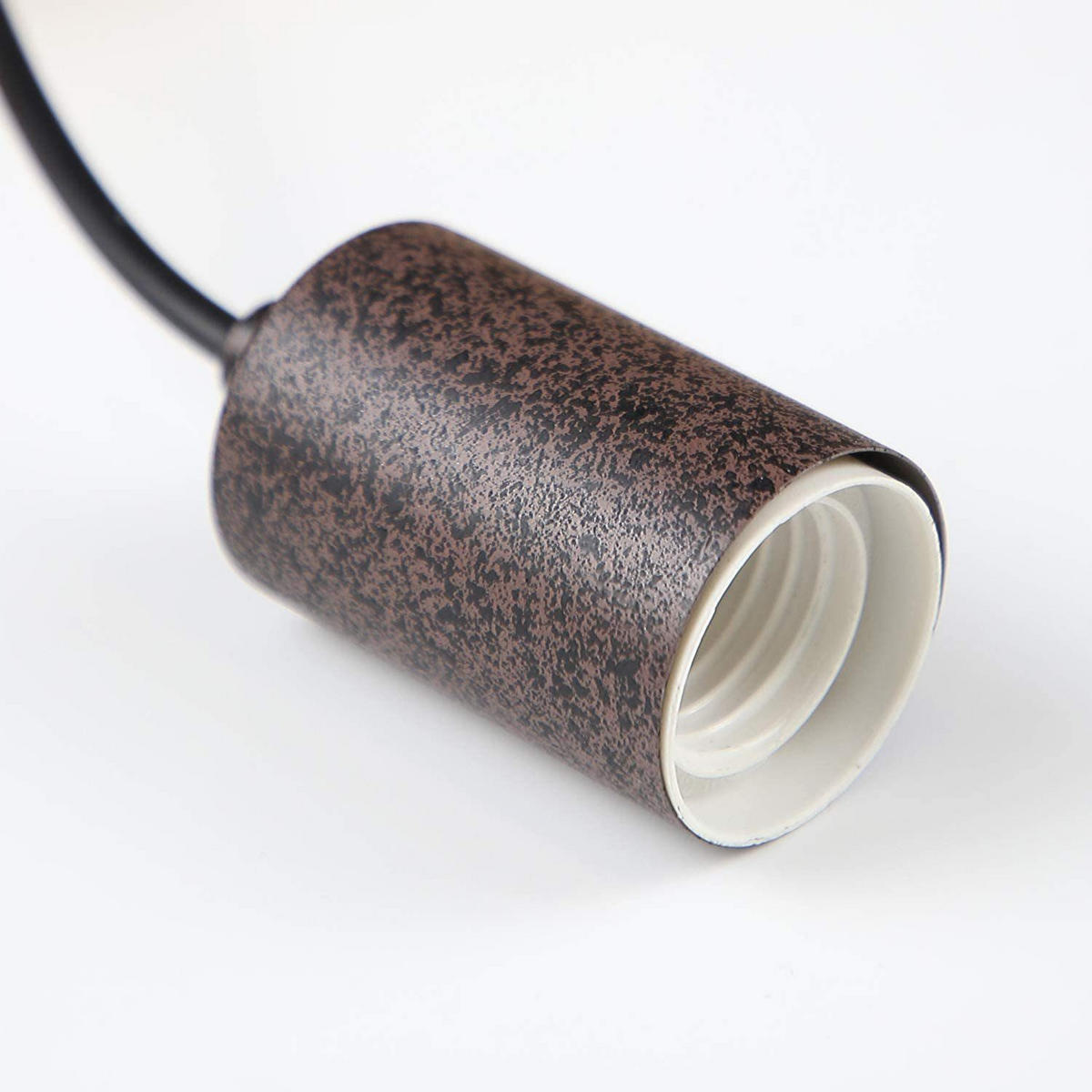 HÄNGELEUCHTE Claudia 4-flammig 80/6/6 cm - Braun, Holzwerkstoff (80/6/6cm) - Nettlife