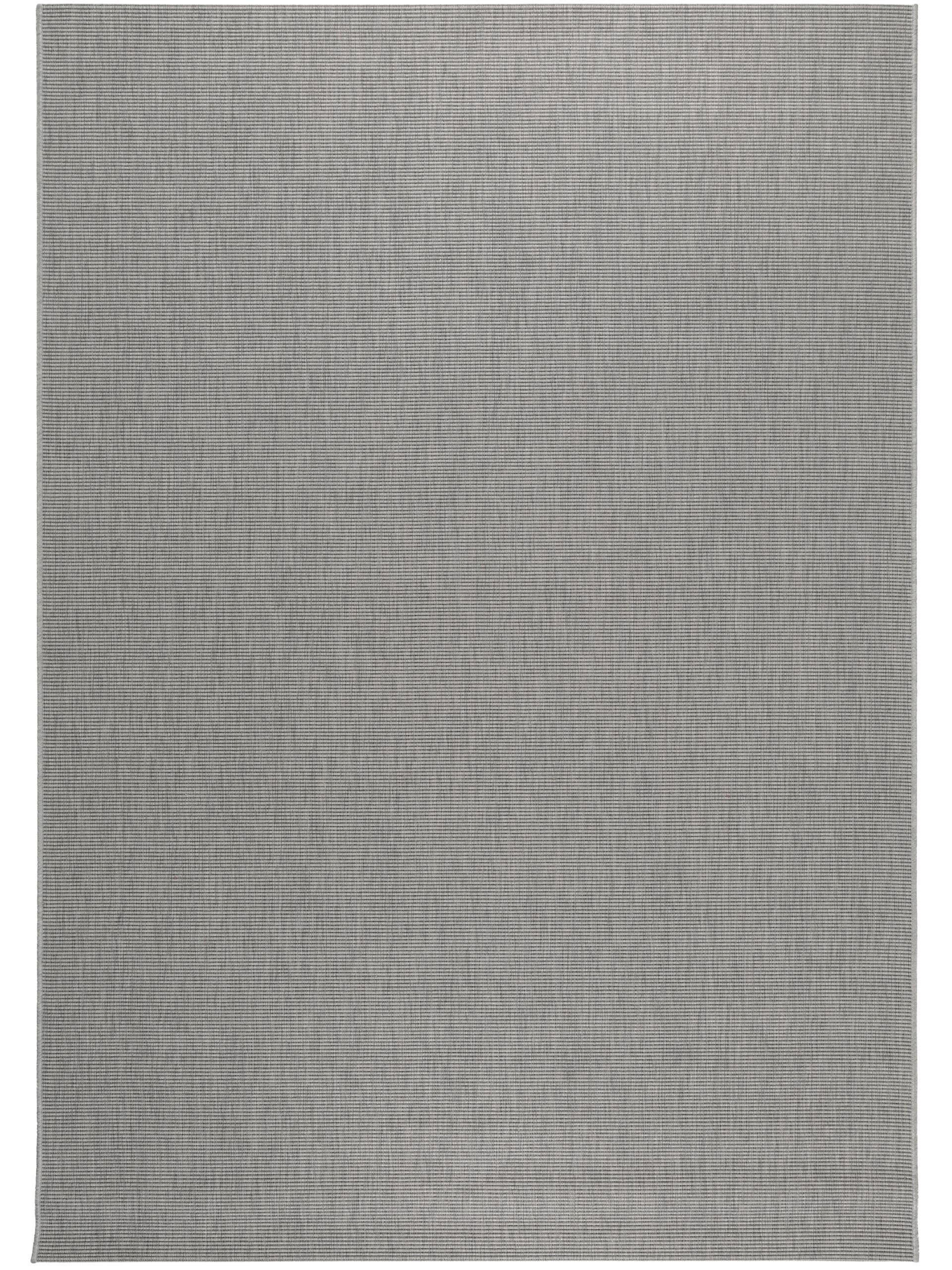 OUTDOORTEPPICH Metro Hellgrau 120x170 cm - Hellgrau, Textil (120/170cm) - benuta Nest