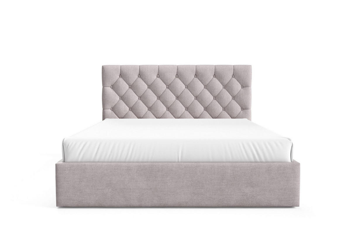 POLSTERBETT BEZA IV - Dunkelblau - Dunkelblau, Holz/Textil (140/200cm) - AN-Moebel 4u