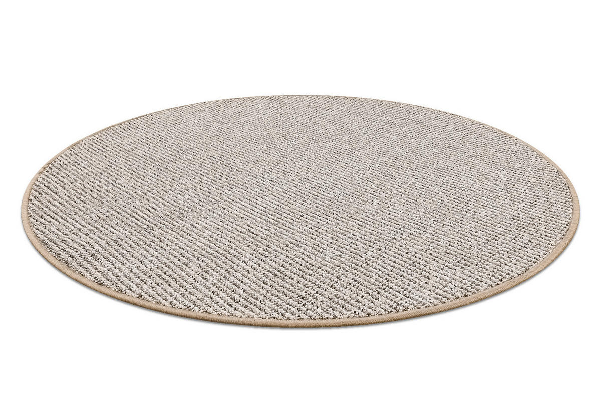 TEPPICH kreis PRIUS 200 cm - Beige, Textil (200/200cm) - rugsX