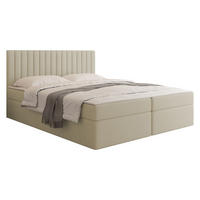 BOXBETT Tirulo - H3 - Schwarz/Naturfarben, Holzwerkstoff/Kunststoff (140/200cm) - MIRJAN24