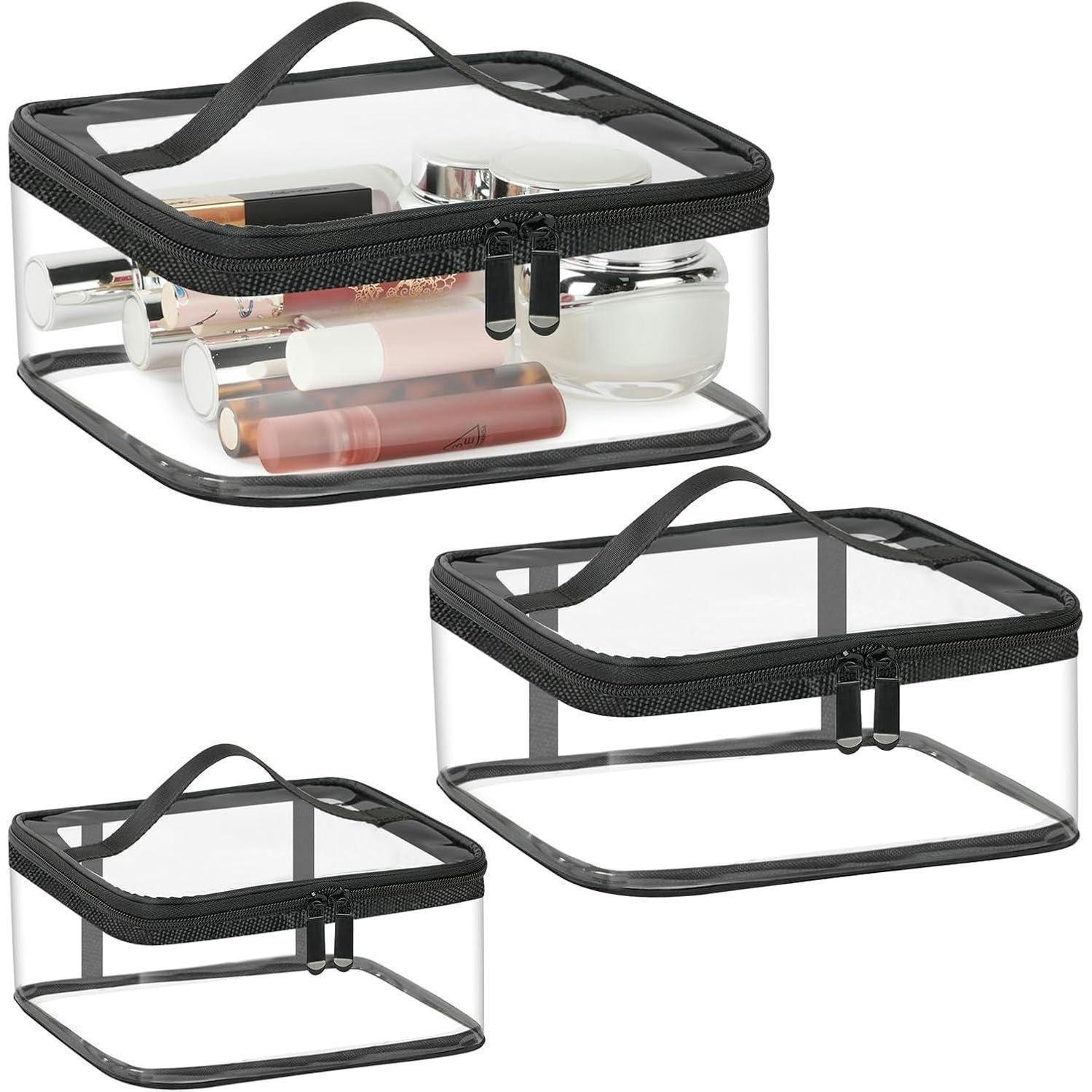 XXXLutz Kulturtasche Transparent 22x4x30 cm