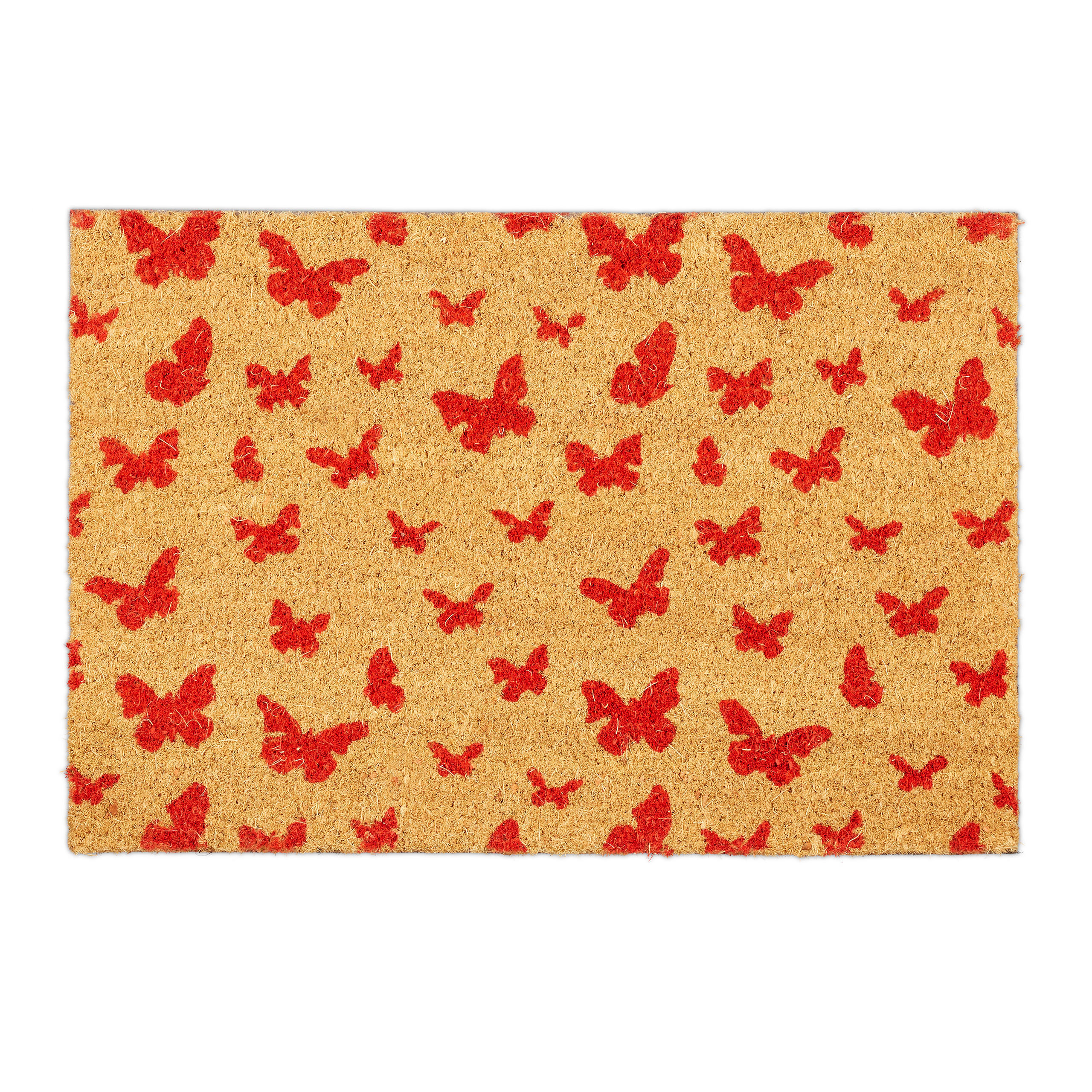 FUSSMATTE - Multicolor, Kunststoff/Textil (60/40cm) - Relaxdays