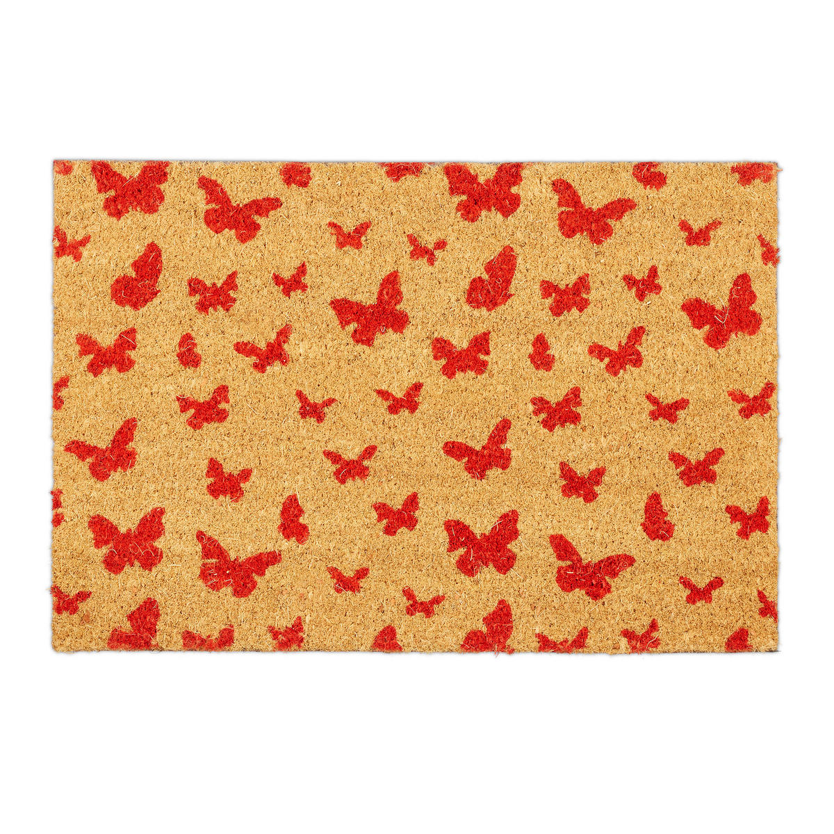 FUSSMATTE - Multicolor, Kunststoff/Textil (60/40cm) - Relaxdays