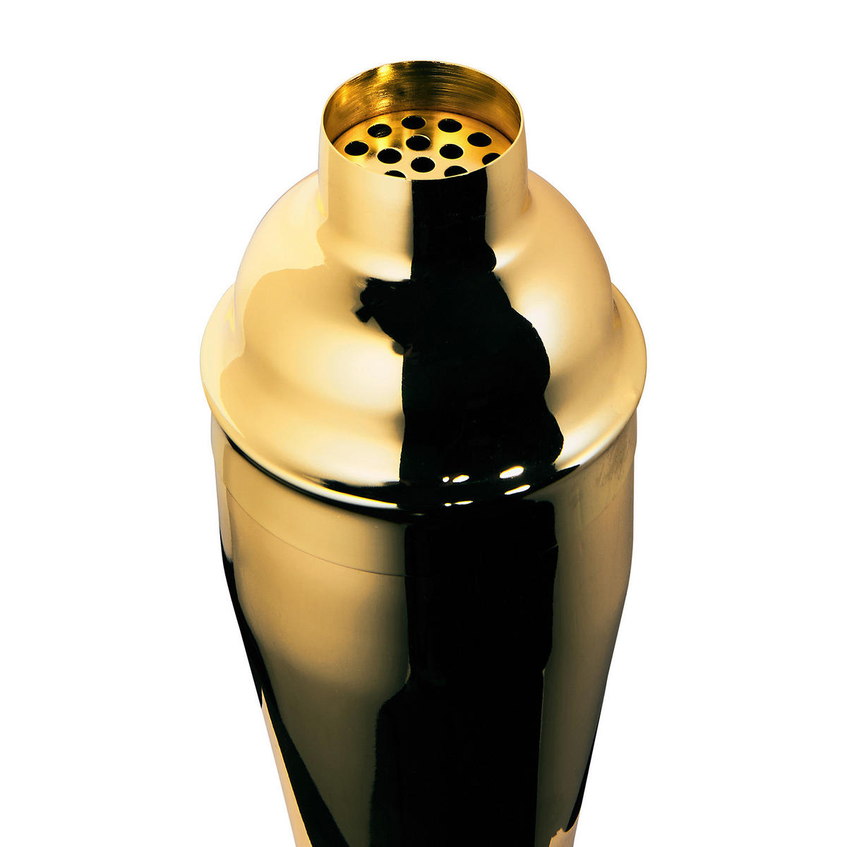 COCKTAIL-SET (5-teilig) Manhattan Lounge - Goldfarben, Metall (27/9/27cm) - Butlers