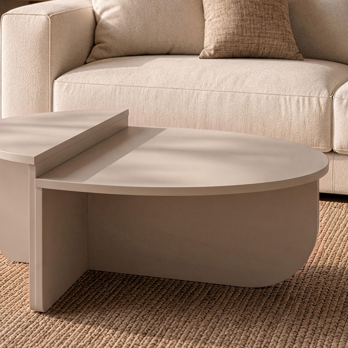 SET med 2 soffbord, 90 cm breda - ORION - Kashmir, Träbaserade material (9.5/90/35cm) - Calicosy