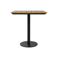 GARTENTISCH - 2 Personen - Metall - Schwarz - - Schwarz, Metall (70/70/75cm) - Vente-Unique