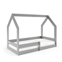 KINDERBETT FLORA 80x160 cm Hellgrau - Hellgrau, Holz (80/160cm) - MASSENO