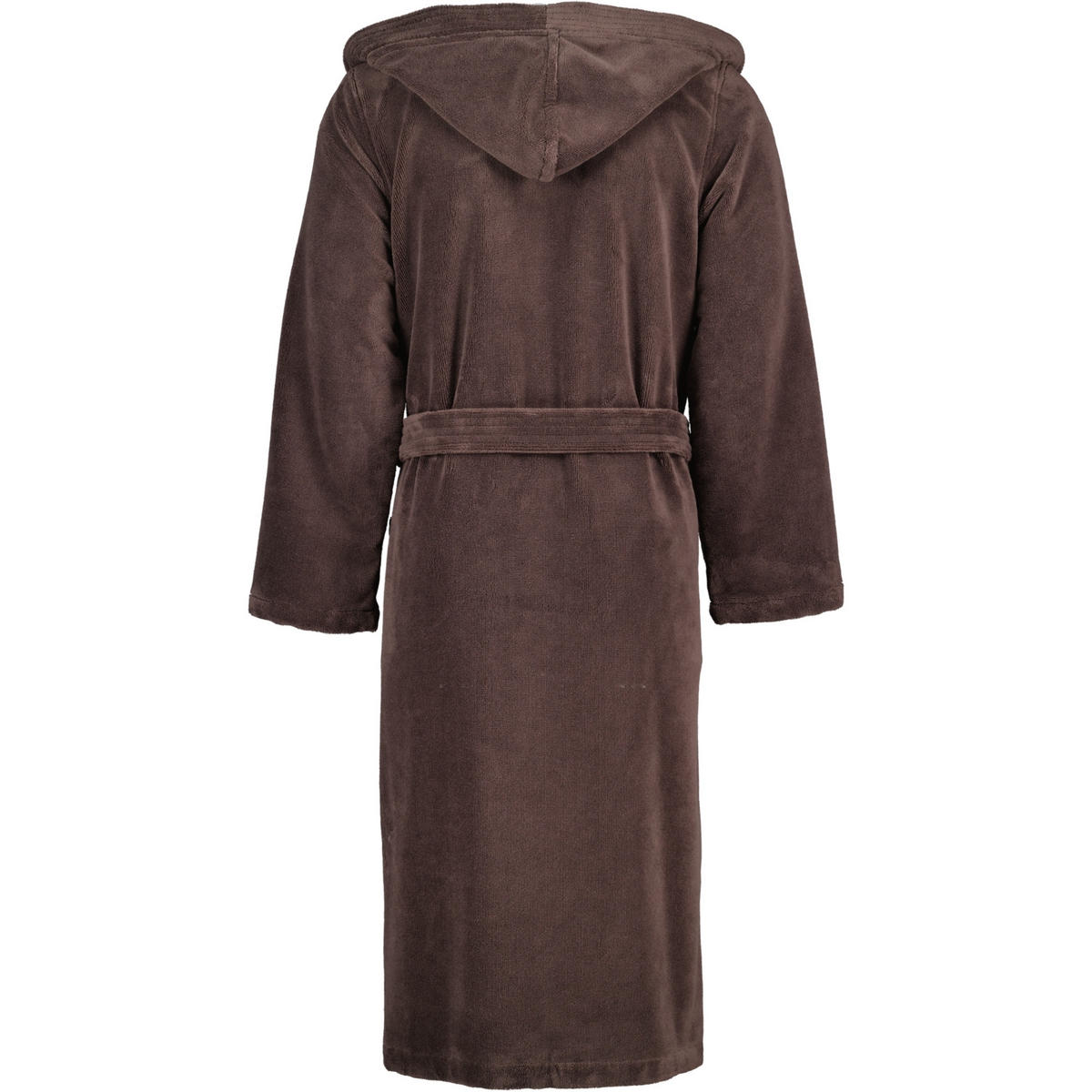 BADEMANTEL HERREN KAPUZE DOUBLEFACE 831 MOKKA - 31 - Braun, Textil (XLnull) - Cawö