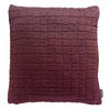 KISSEN Swami pflaume 45 x 45 cm - Bordeaux, Textil (45/45cm) - Vivaraise