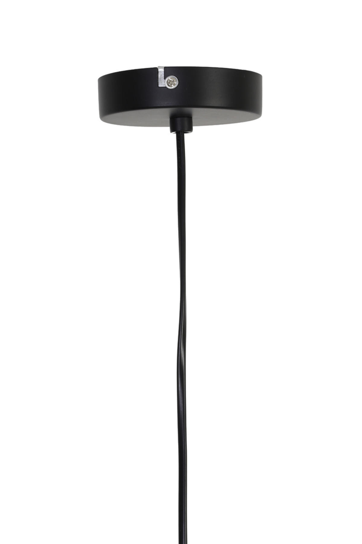 HÄNGELAMPE Alvaro Schwarz Ø27/29,5 cm - Schwarz, Metall (27/27/29.5cm) - Light & Living