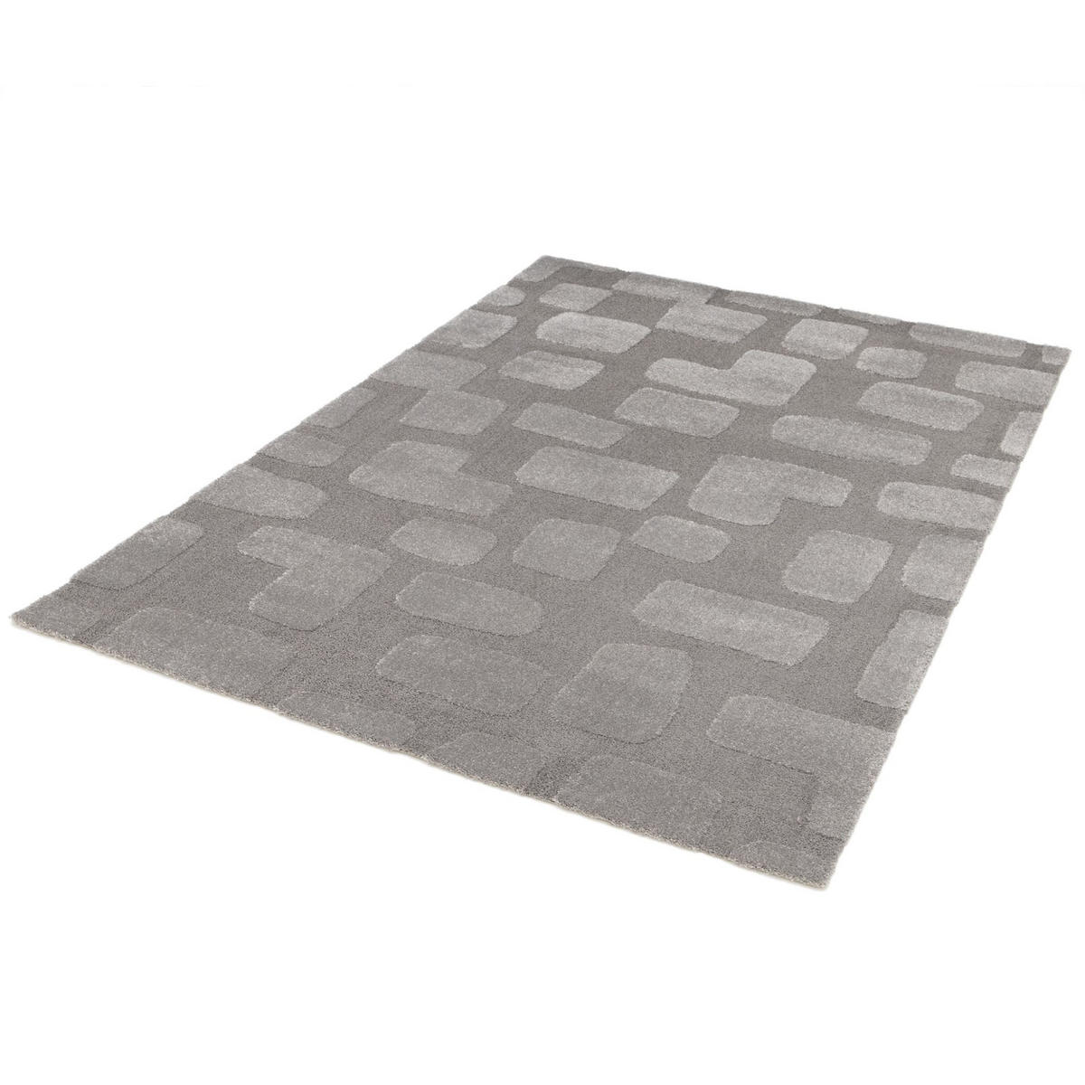 MODERNER TEPPICH 80/150 cm Meran - Grau, Textil (80/150cm) - Steffensmeier