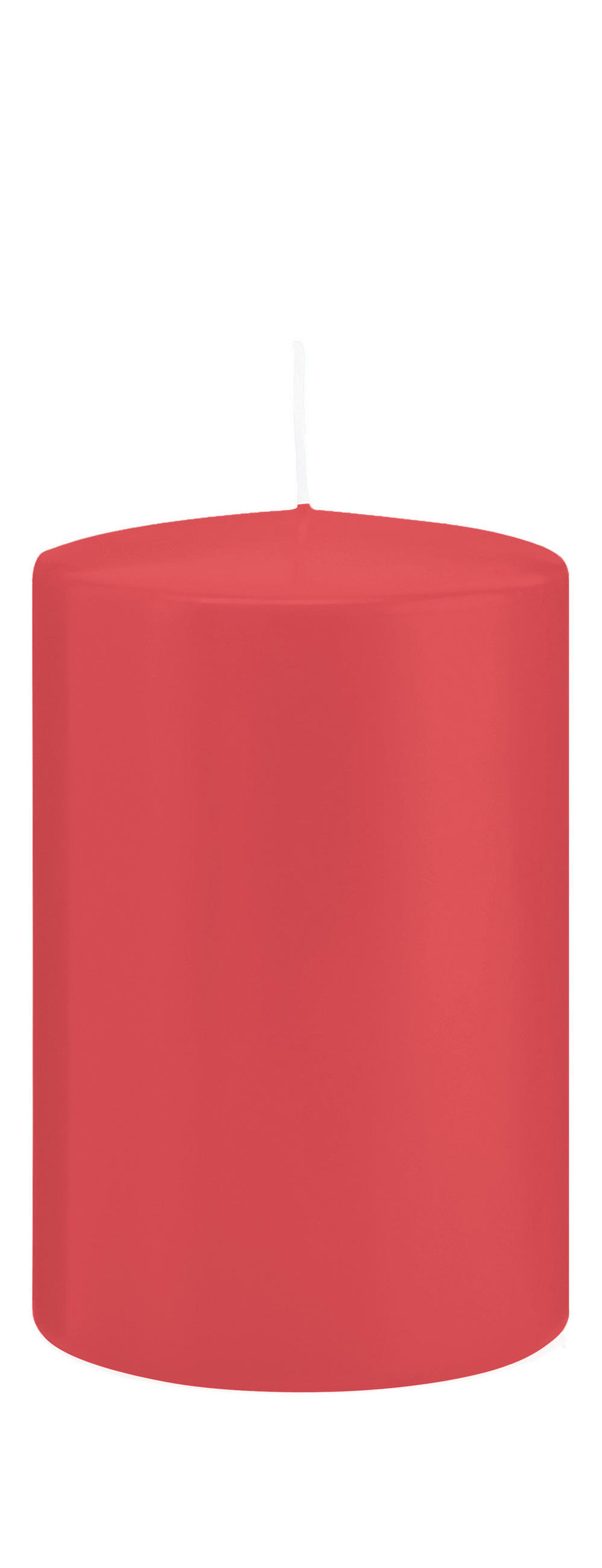 STUMPENKERZEN Himbeere Ø 98 x 150 mm, 6 Stück - Altrosa, Paraffin (10/15cm) - Wiedemann Kerzen