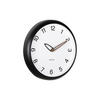 WANDUHR Bella 4/30/30 cm - Schwarz, Kunststoff (30/30/4cm) - Karlsson