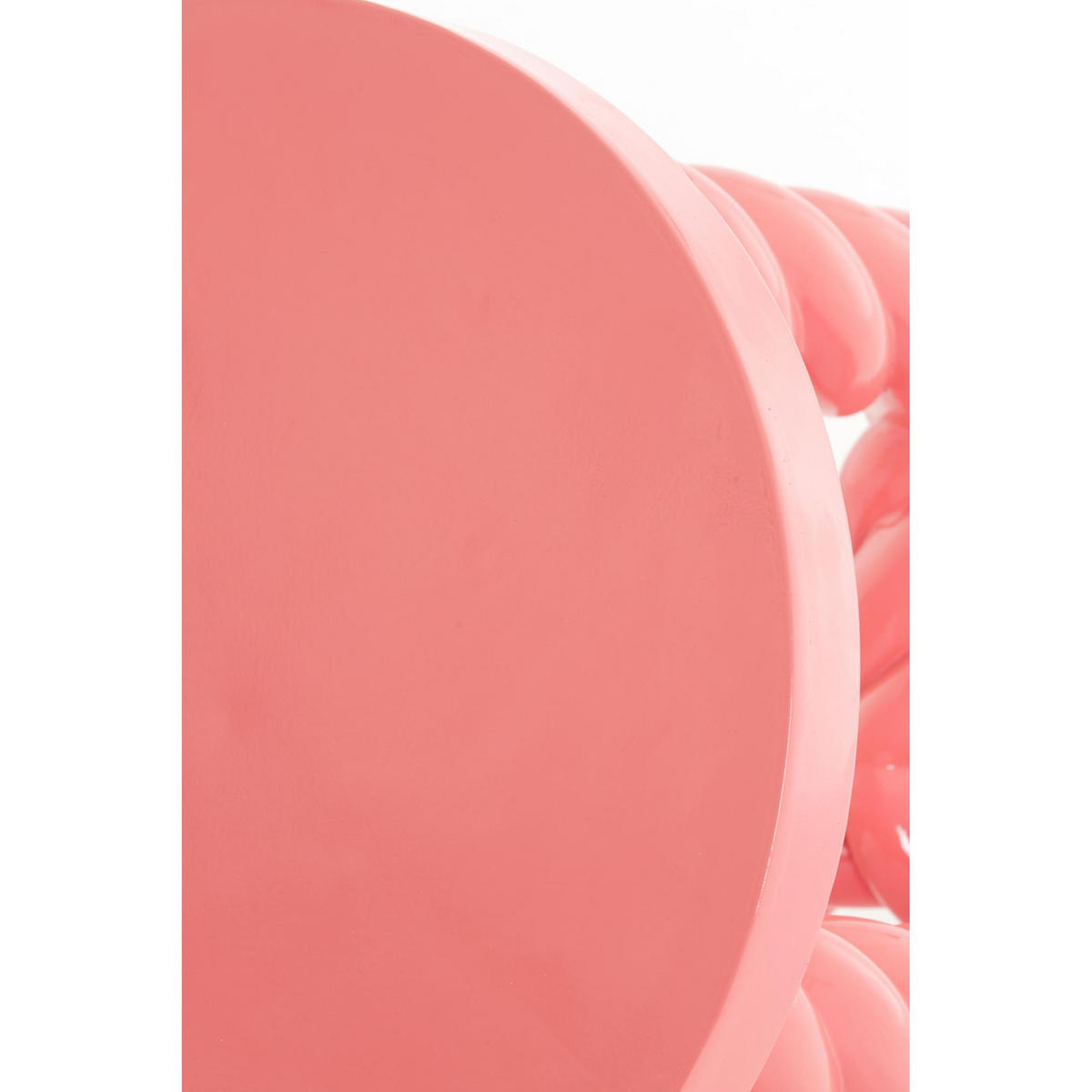 BEISTELLTISCH Vallejo Rosa 46/46/46 cm - Pink, Kunststoff (46/46/46cm) - Light & Living