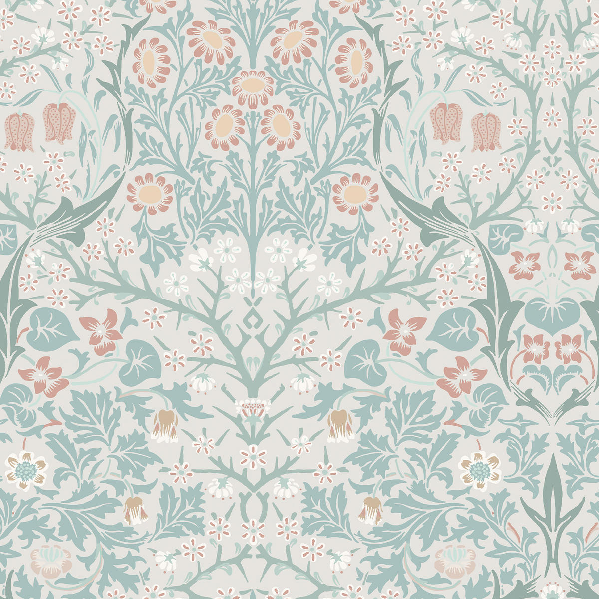 TAPETE Blackthorn - Blau, Papier/Kunststoff (52/1000cm) - Graham & Brown