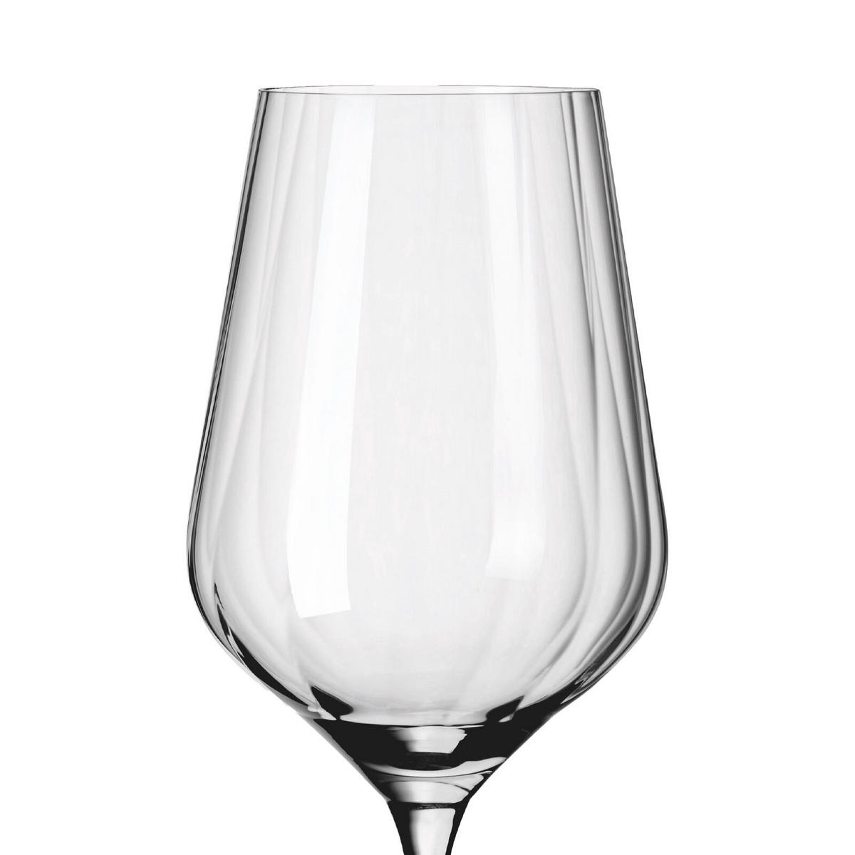 ROTWEIN- UND WASSERGLÄSER Sternschliff transparent 12er Set - Transparent, Glas - Ritzenhoff
