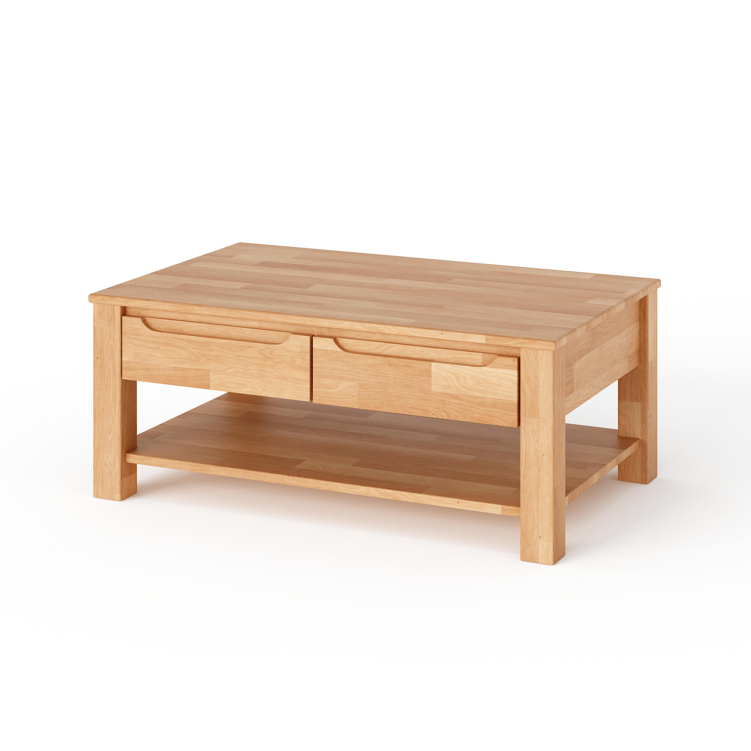 COUCHTISCH Lundvik - Braun, Holz (100/70/45cm) - kiki design