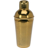 COCKTAILSHAKER Edelstahl 650 ml - Goldfarben, Metall (9.2/22/9.4cm) - Home Styling Collection