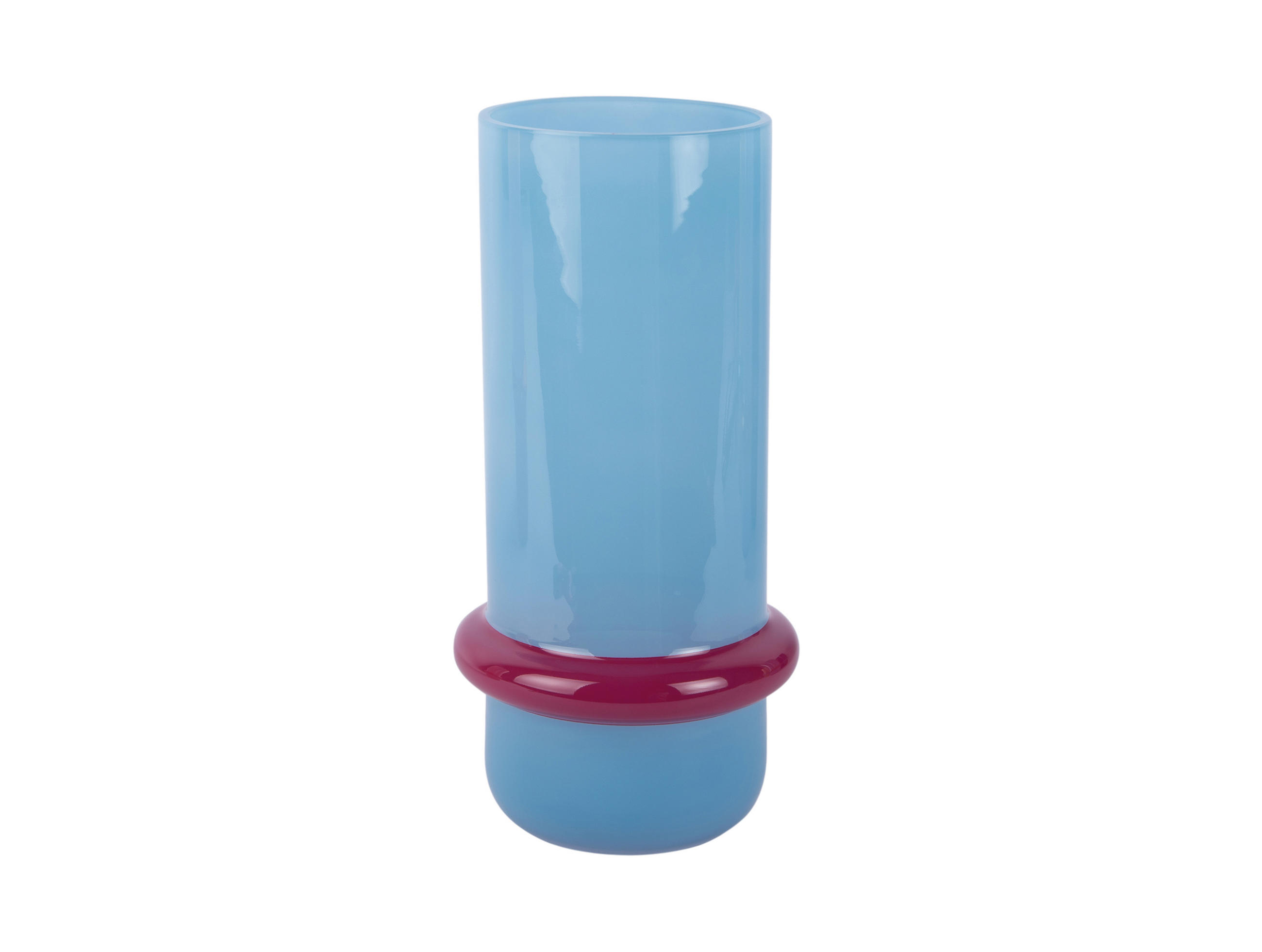 Present Time Vase Blau 28 cm