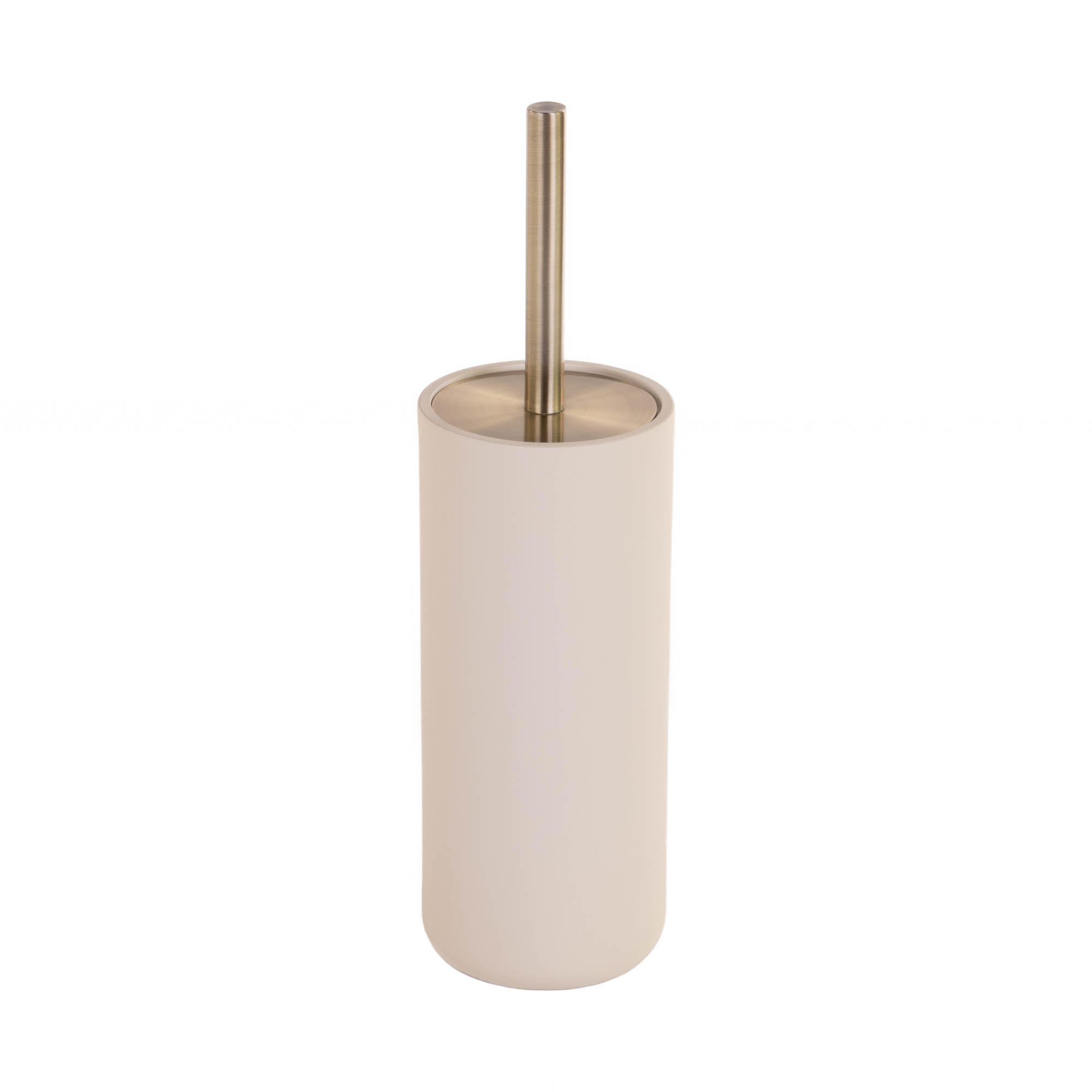 WC-BÜRSTE Duo 10,1/10,1/35,7 cm - Beige, Kunststoff (10.1/35.7/10.1cm) - 5five Simply Smart