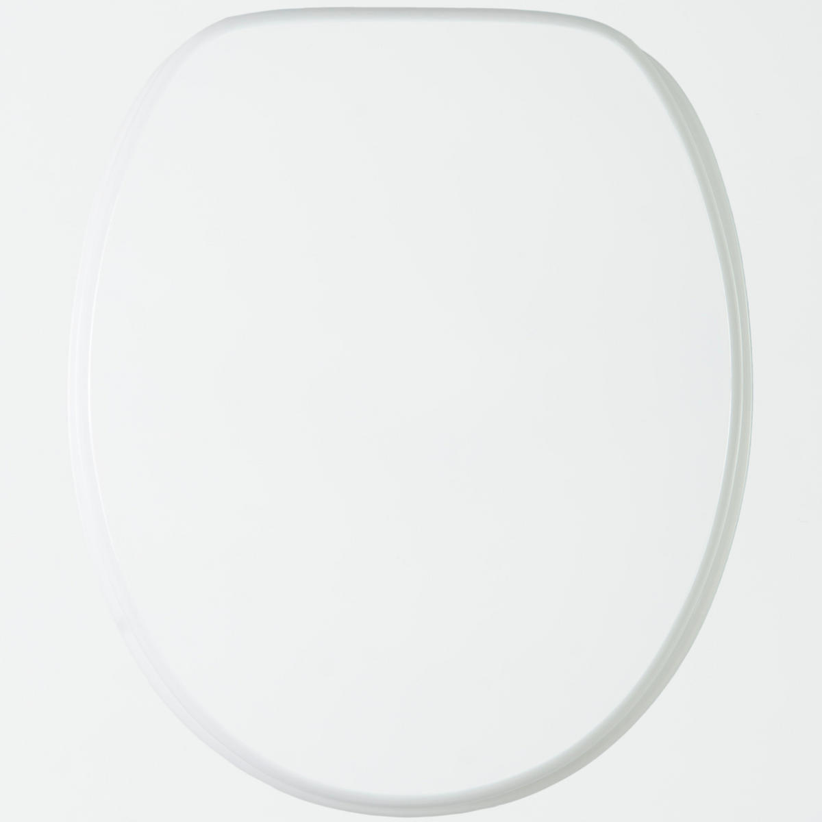 WC-SITZ mit Absenkautomatik Weiß - Weiß, Holzwerkstoff (38/6/47cm) - Sanilo