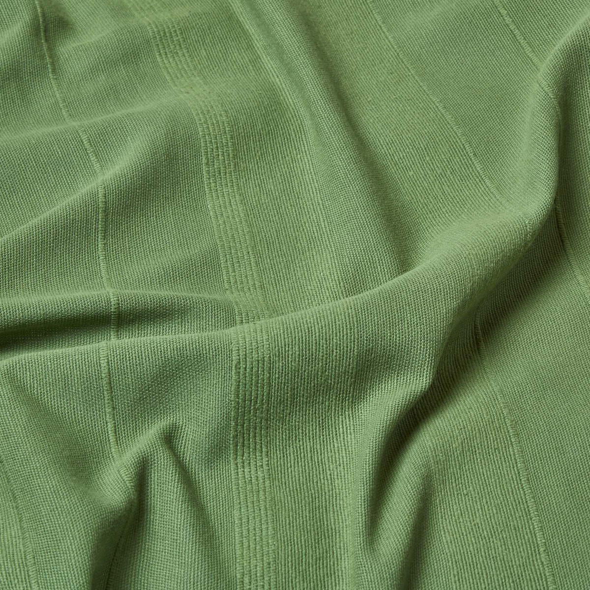WOHNDECKE Rajput 150/200 cm, 100% Baumwolle - Olivgrün, Textil (150/200cm) - Homescapes