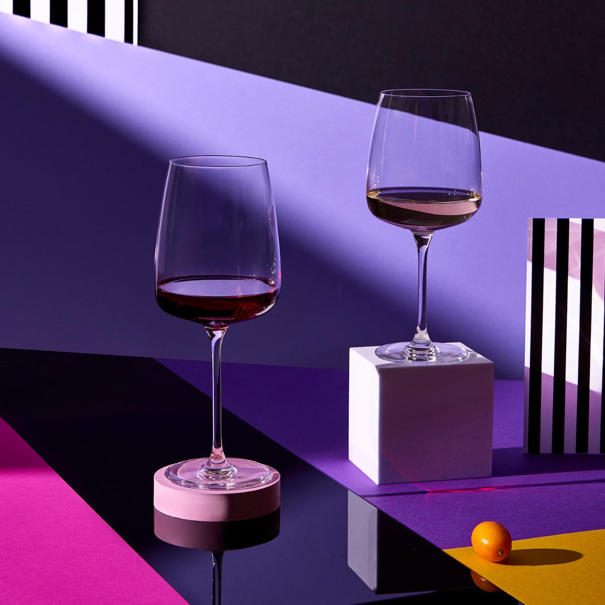 WEINGLÄSER MODERN, 4ER-SET, 750 ML - Transparent, Glas (0.75L) - Krosno Glass