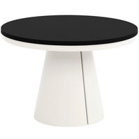 TISCH Kaschmir ALMA Ausziehbar 120/196 cm - Kaschmir/Schwarz, Holzwerkstoff (2/120/76cm) - Sepro Meble