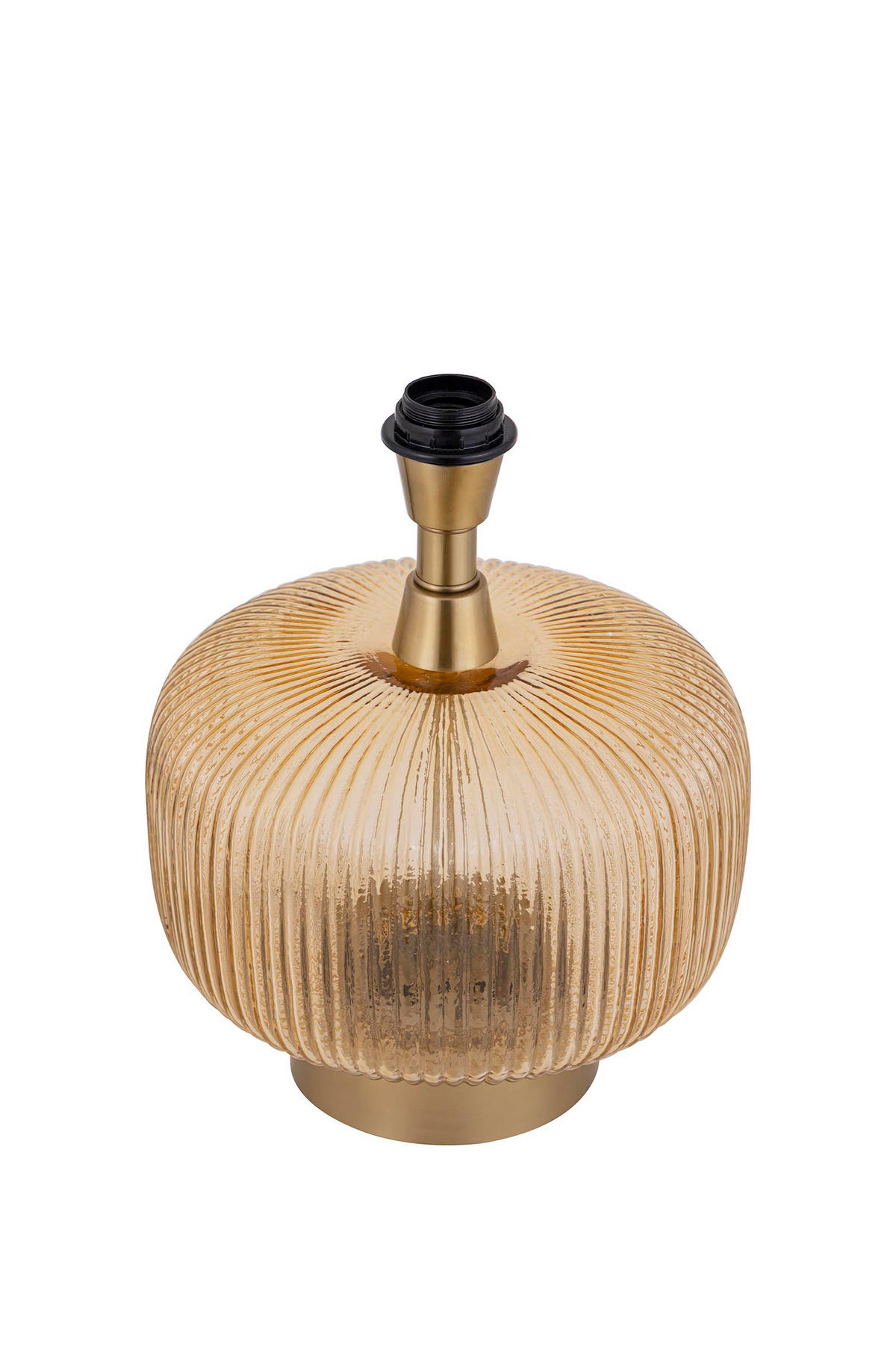 TISCHLAMPE Juliet Gold 27/27/36cm - Goldfarben, Glas (27/27/36cm) - PTMD Collection