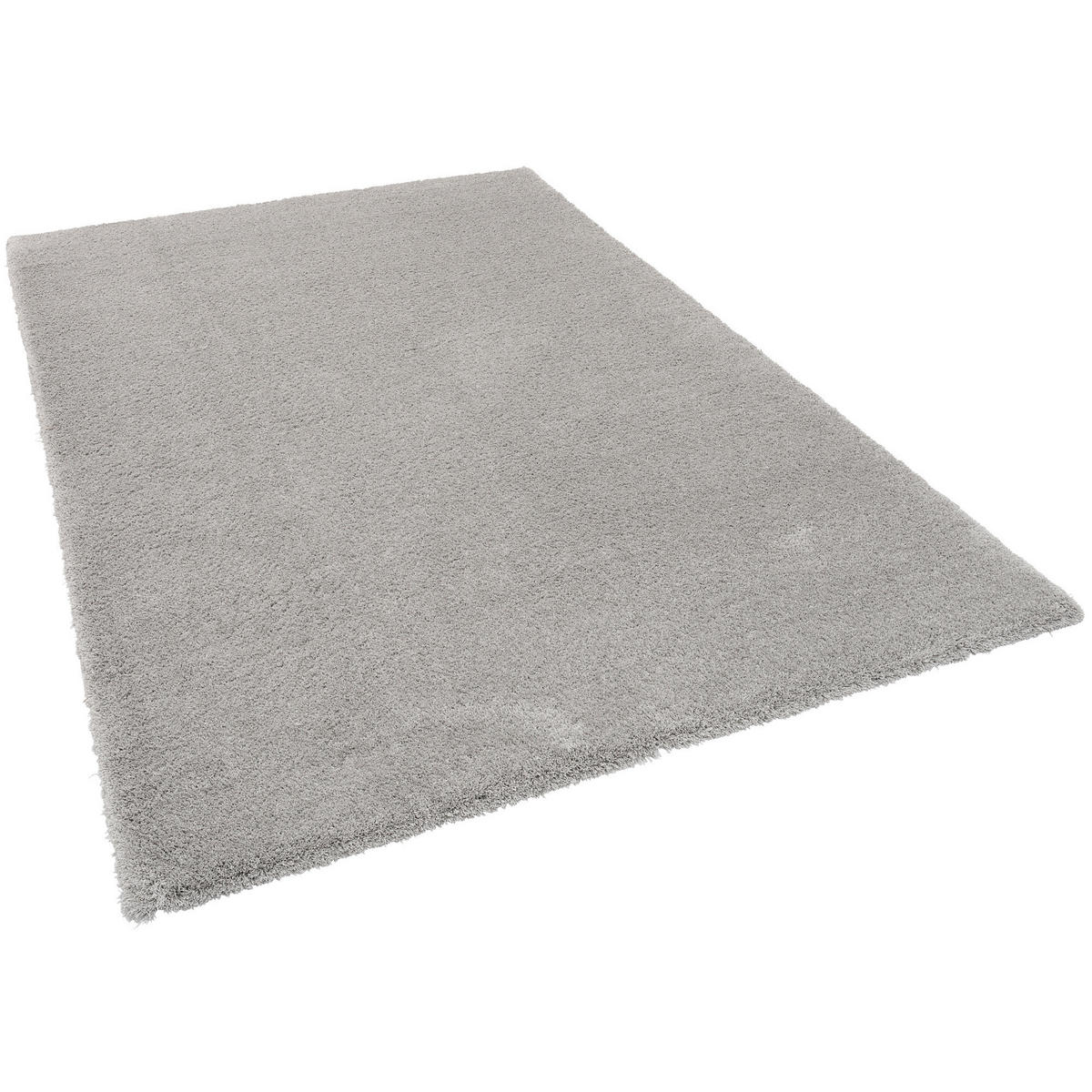 LUXUS HOCHFLOR LANGFLOR TEPPICH HARMONY - Grau, Textil (200/200cm) - Snapstyle