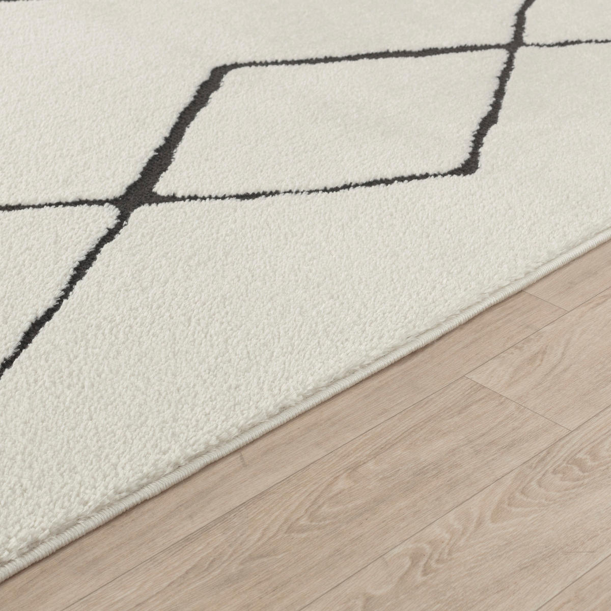 KURZFLORTEPPICH 160/213 cm Weiß - Weiß, Naturmaterialien/Textil (160/213cm) - LIVABLISS