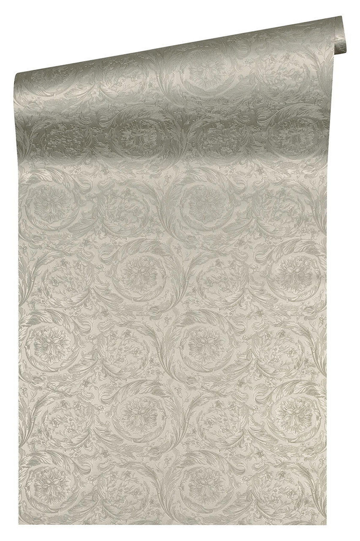 VLIESTAPETE Weiß 53/1005 cm - Beige, Textil (70/1cm) - KUNSTLOFT