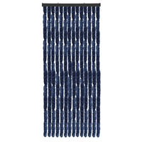 FLAUSCHVORHANG (56x185 cm) Türvorhang in "Blau" - Blau, Kunststoff (56/2/185cm) - Arsvita