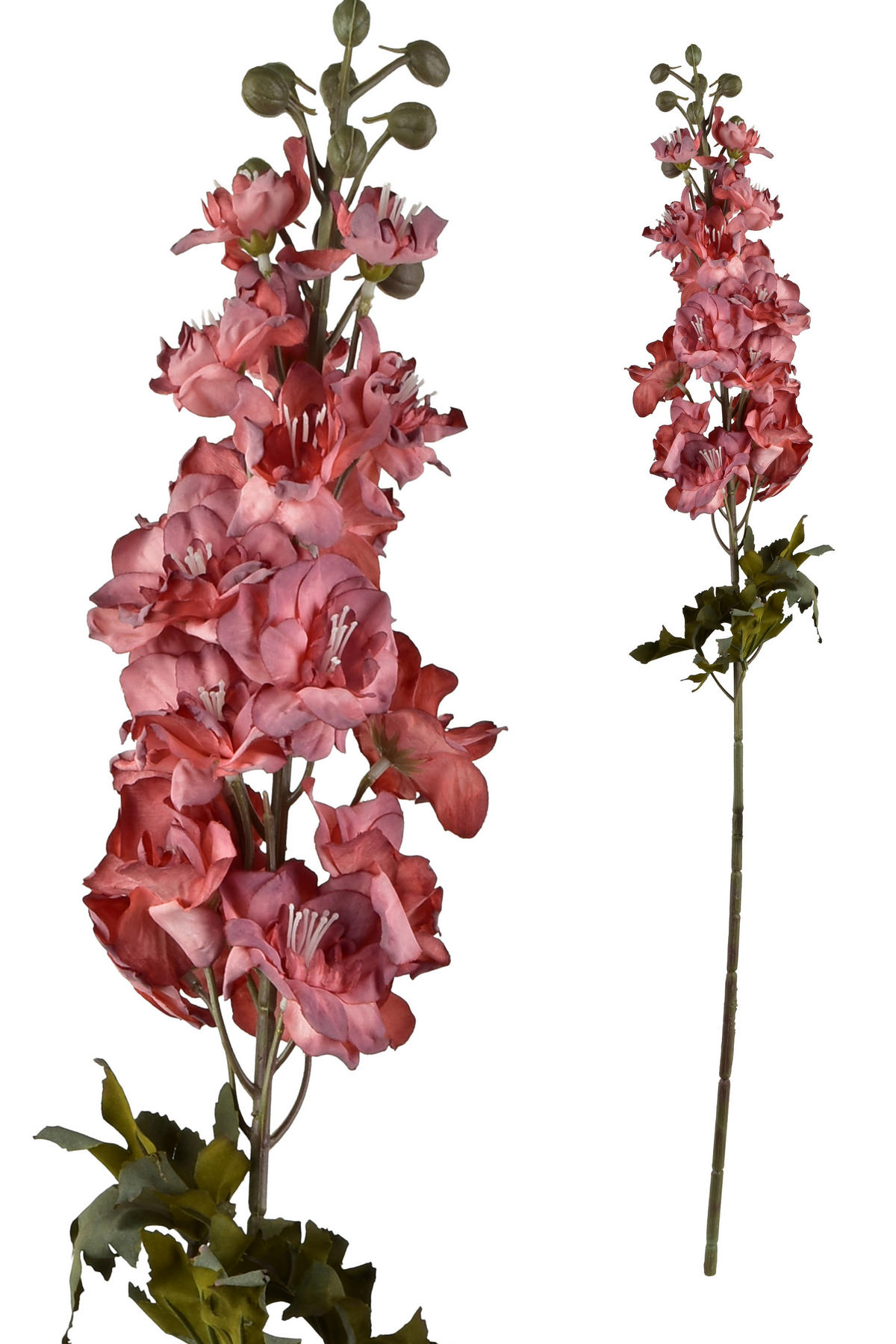 UMĚLÁ KVĚTINA, Viridis, ostrožka 80 cm - vínově červená, plast (80cm) - Mondex