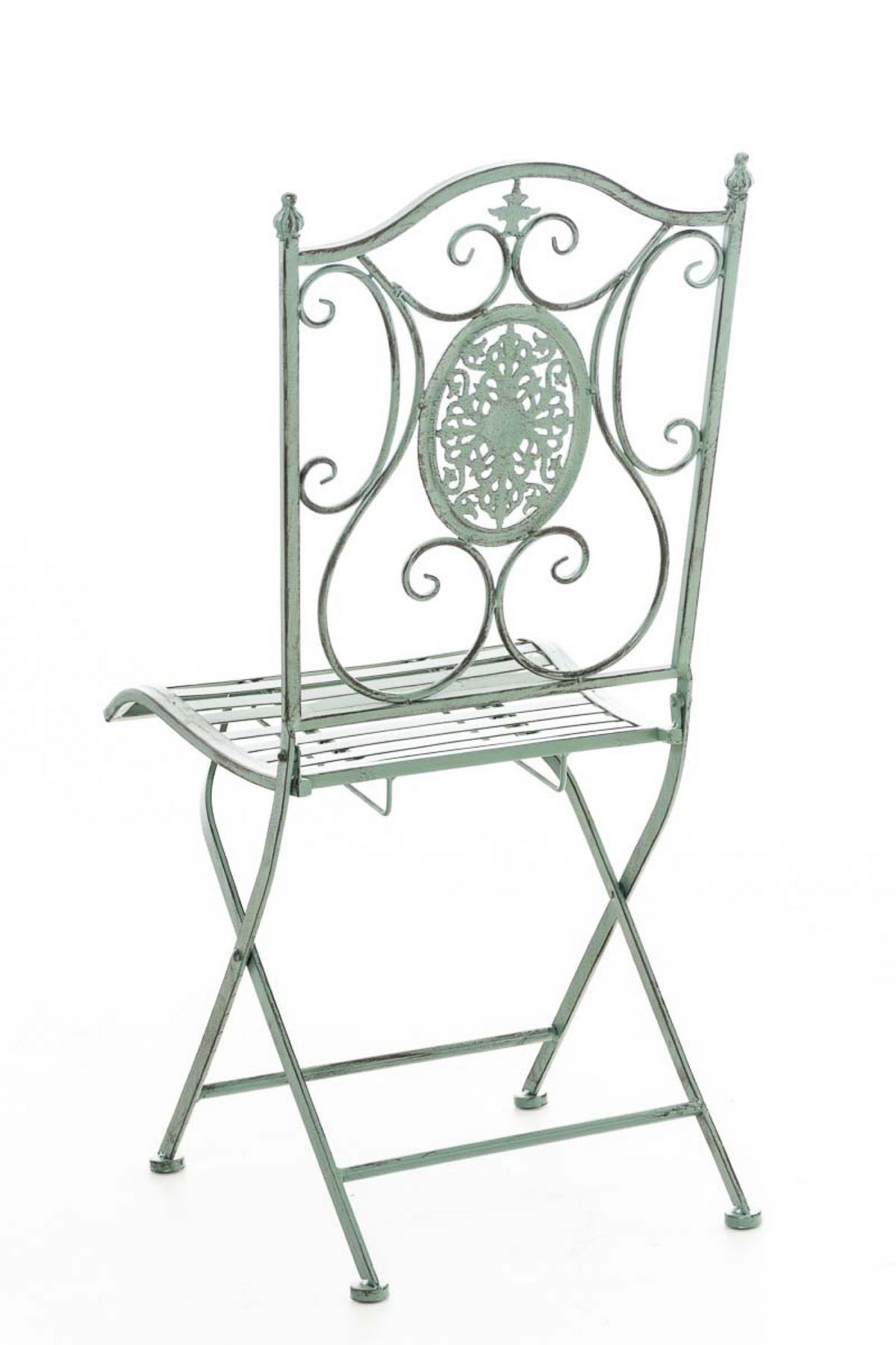 GARTENSTUHL Sidan antik-grün - Grün, Metall (42/49/91.5cm) - TPFGarden